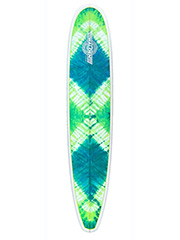 Tie dyed surfboard
