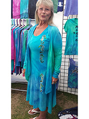 Women's Seahorse Dress and Wrap