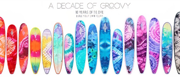 Walden Surf Company custom tie dye